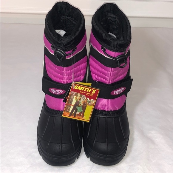 New Smith's Kids Waterproof Winter Snow Boots - Picture 4 of 13